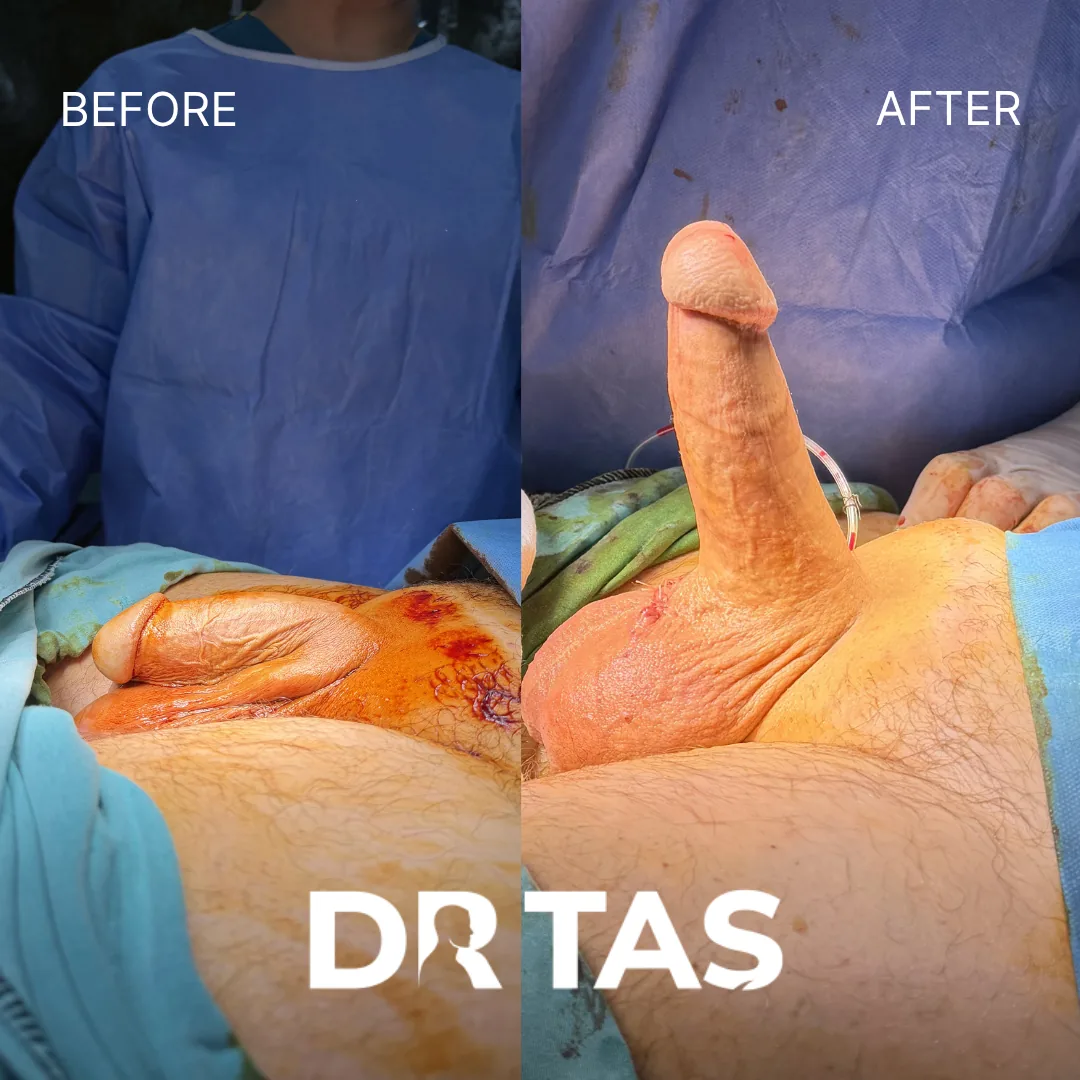 Penile Implant before and after result 2